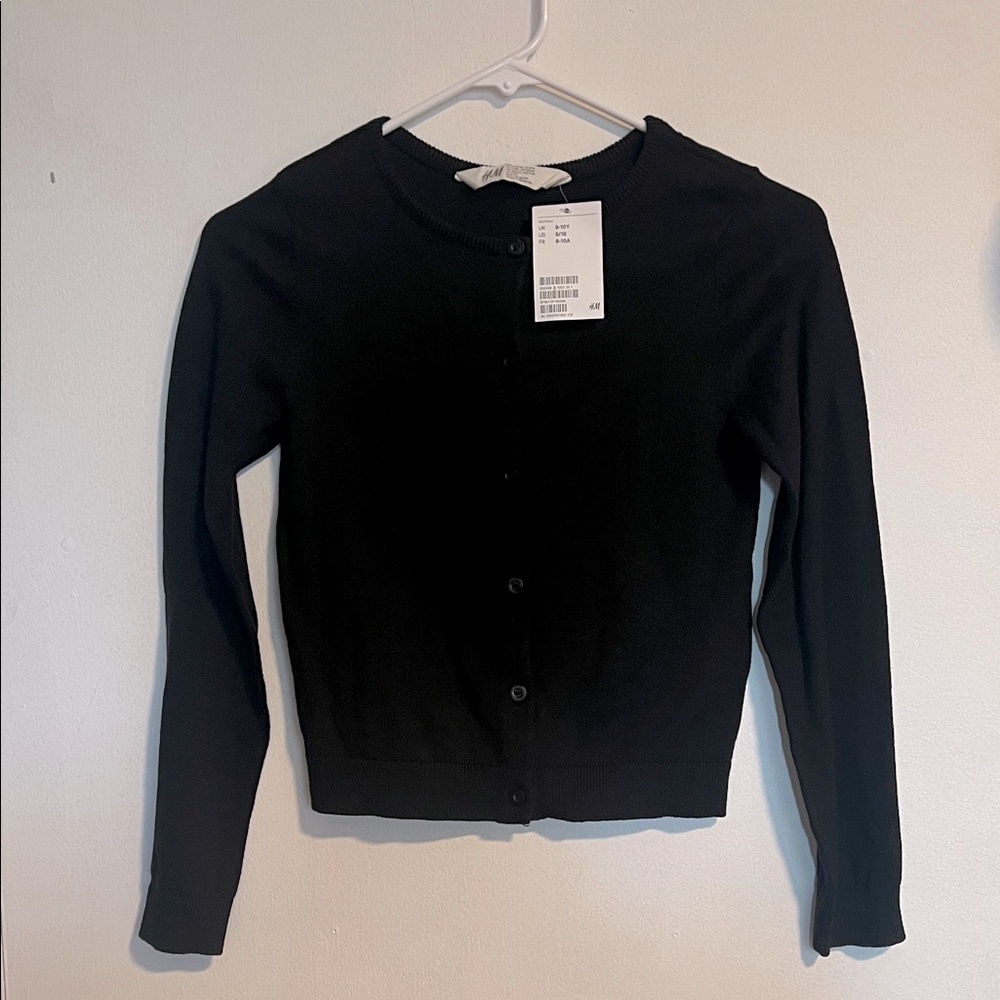 H&M Black Knit Cardigan